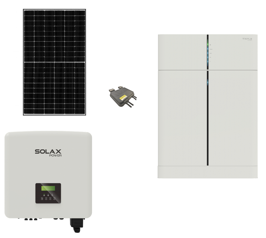 GreenDrop e-shop | Solax set střídač s baterií T30